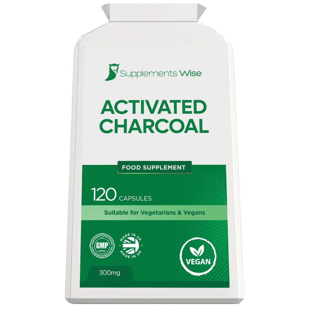 Activated Charcoal Capsules 120 x 300mg
