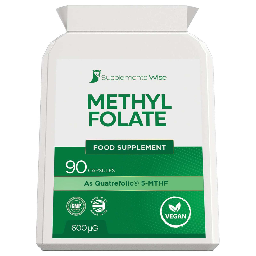 Methyl Folate Capsules 5-MTHF 600ug x 90