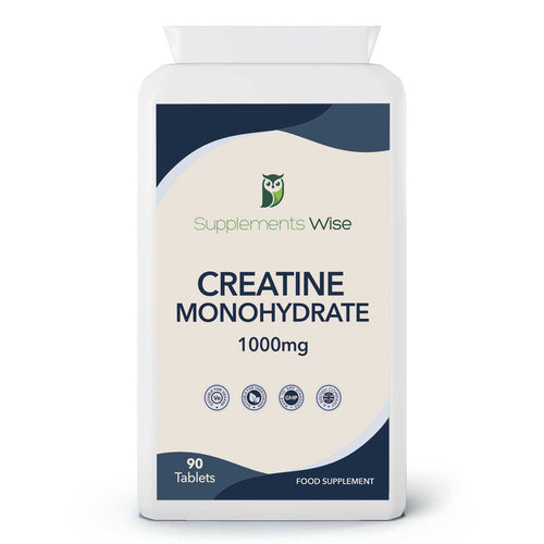 Creatine Monohydrate Tablets 1000mg - 90 Vegan Tablets