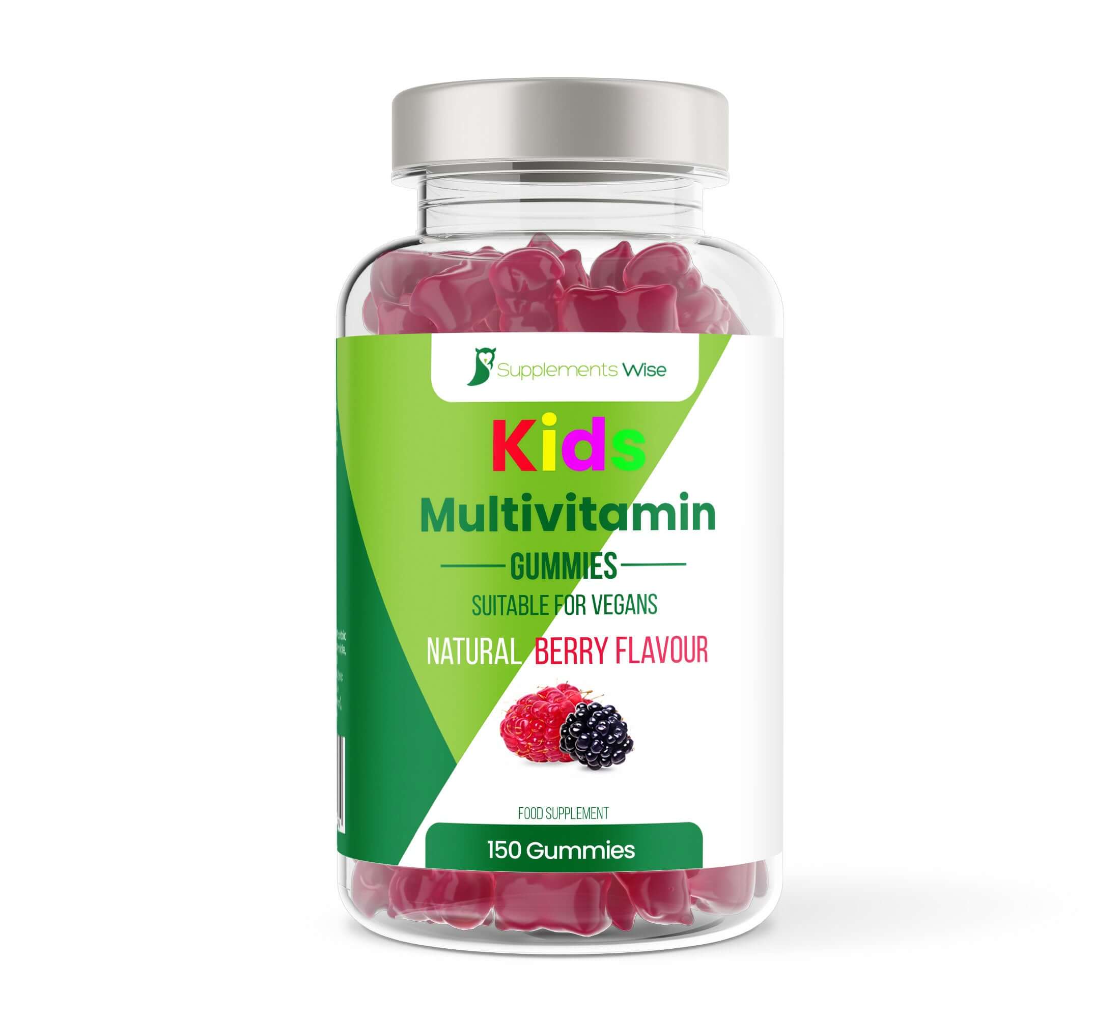 Boy Ate 150 Gummy Vitamins For Breakfast Vitamin Gummies for Kids 150 Natural Berry Flavour – Supplements Wise