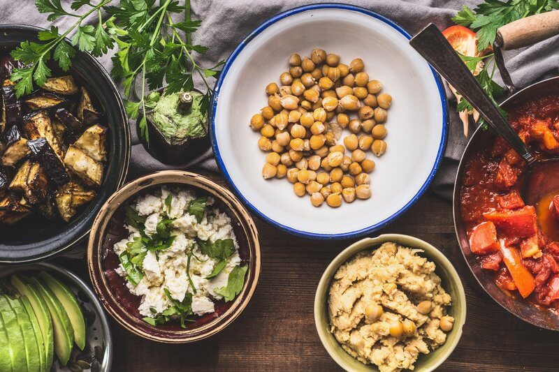 selection of vegetables