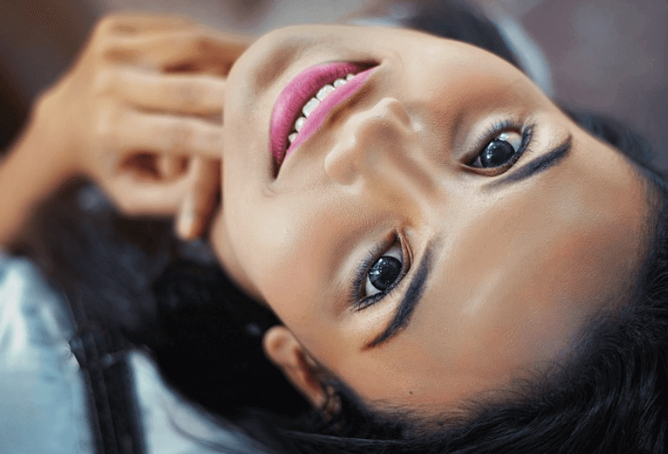 woman with nice skin