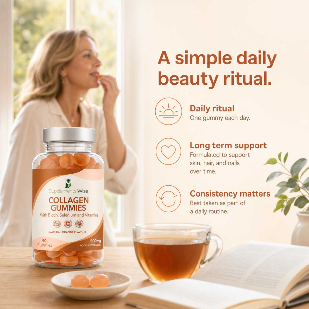 Collagen Complex 90 Gummies Natural Orange Flavour