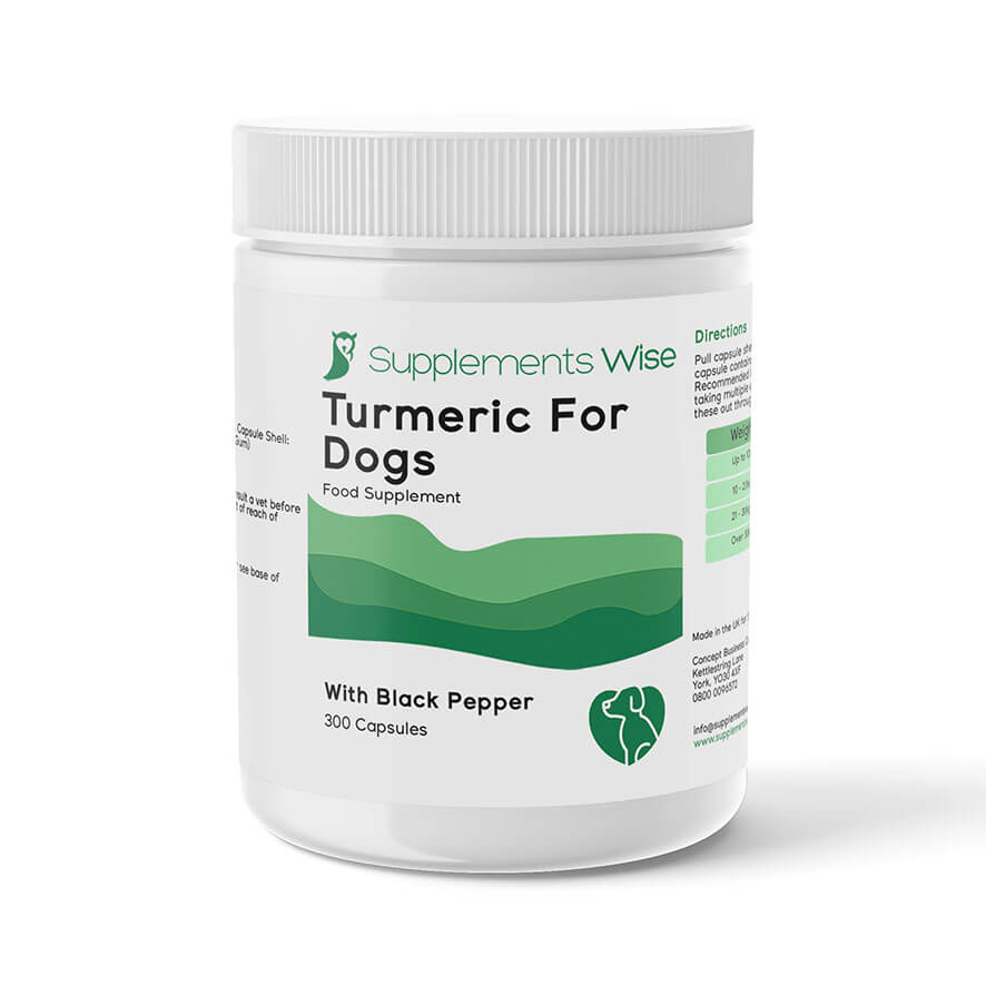 Turmeric For Dogs 120 Capsules