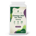 Omega 3 for Dogs & Cats | 120 x 1000mg Fish Oil Softgels | UK Made