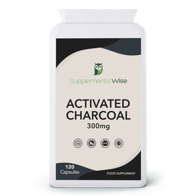 Activated Charcoal Capsules 120 x 300mg