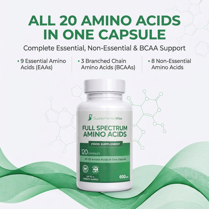 Full Spectrum Amino Acid Complex - 120 Capsules