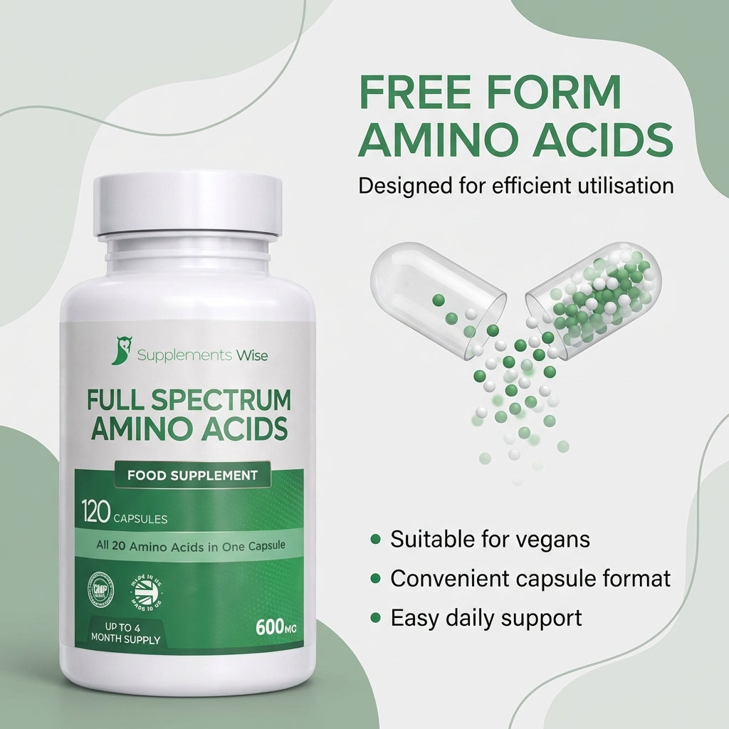 Full Spectrum Amino Acid Complex - 120 Capsules