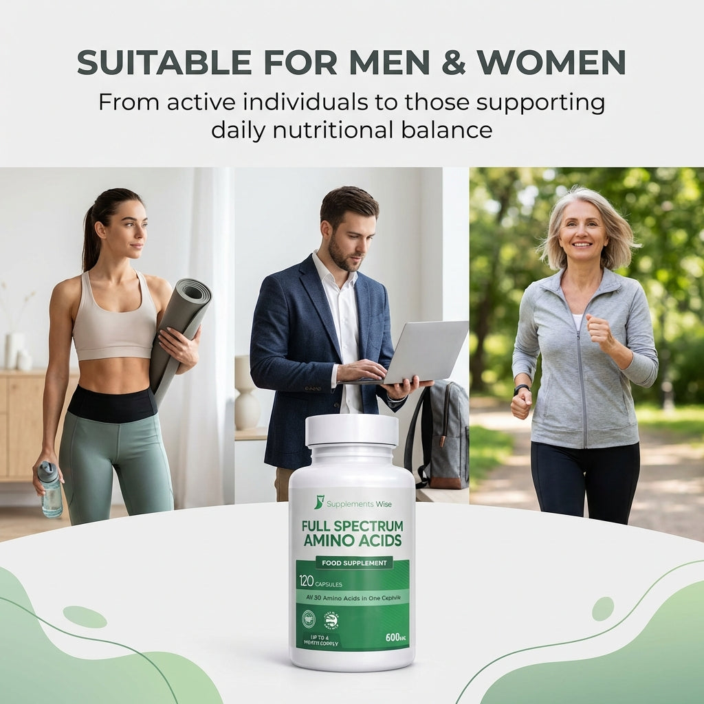 Full Spectrum Amino Acid Complex - 120 Capsules