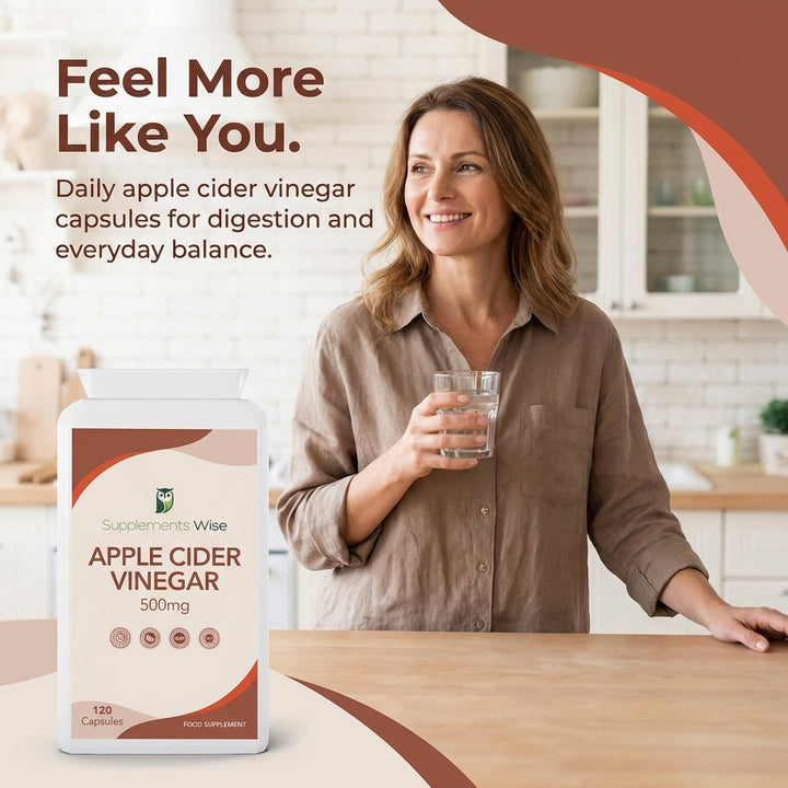 Apple Cider Vinegar Capsules 500mg x 120