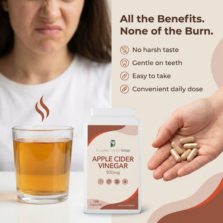 Apple Cider Vinegar Capsules 500mg x 120