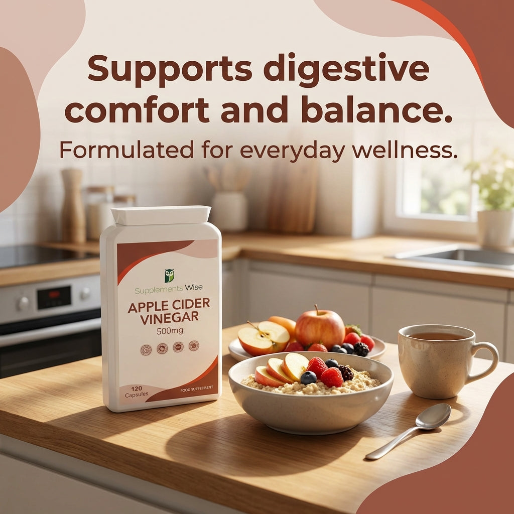 Apple Cider Vinegar Capsules 500mg x 120