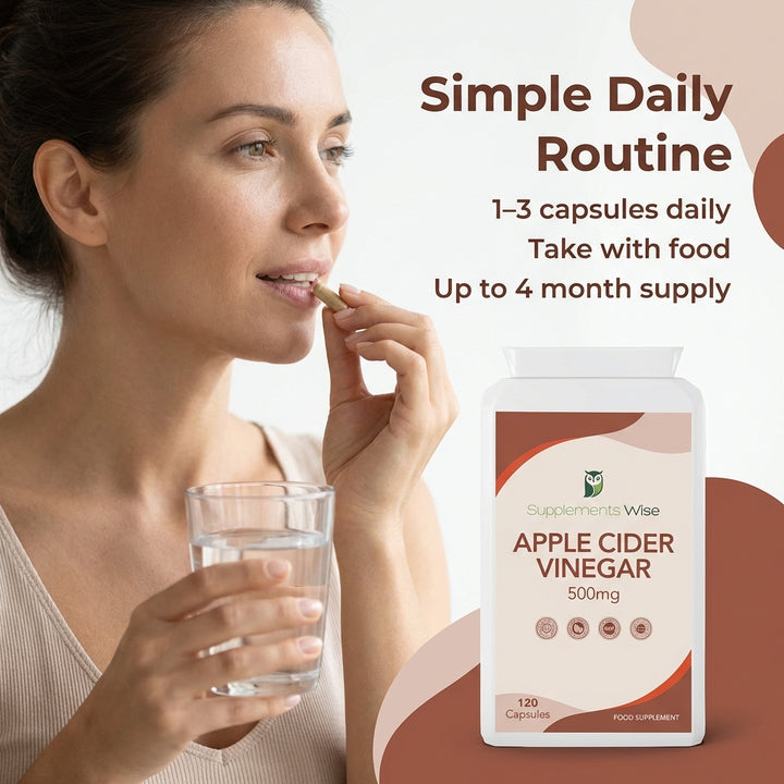 Apple Cider Vinegar Capsules 500mg x 120