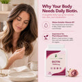 Biotin 10,000mcg Tablets | 120 Vegan Tablets | 4-Month Supply | UK Made