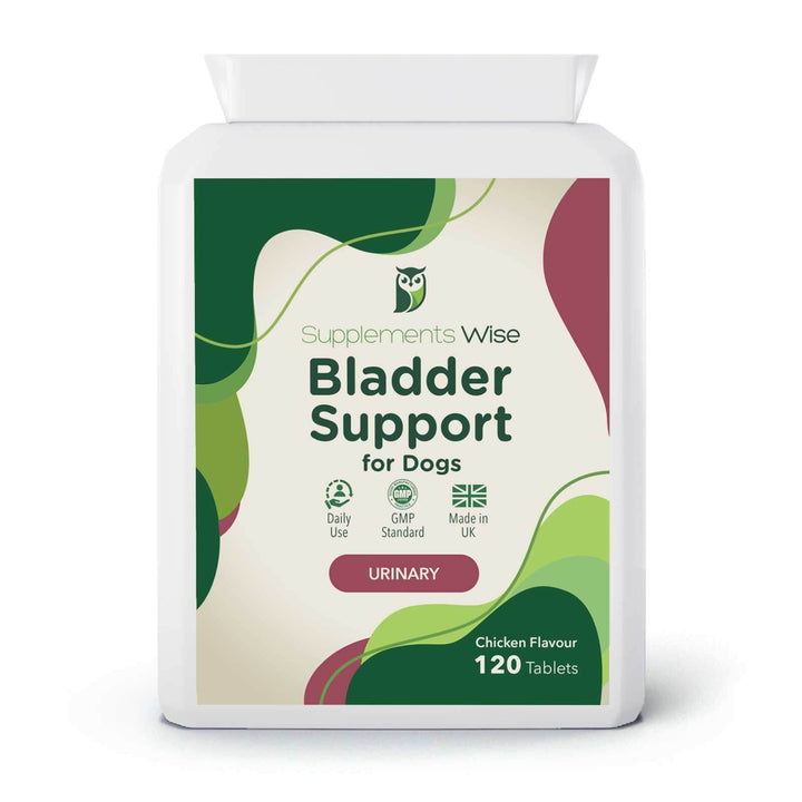Bladder Support for Dogs – Everyday Urinary Comfort | 120 Tablets | UK Made