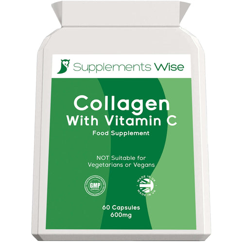Collagen Capsules Type 1 600mg (60) With Vitamin C