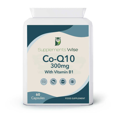 Co-Enzyme Q10 300mg | 60 Capsules | With Vitamin B1