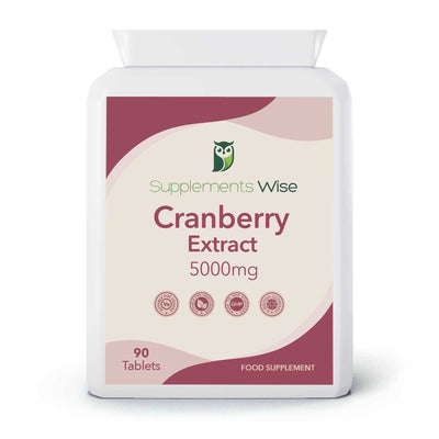 Cranberry Tablets 5000mg 90 Tablets