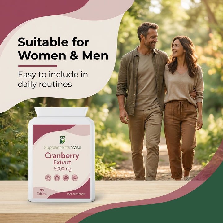 Cranberry Extract Tablets 90 x 5000mg