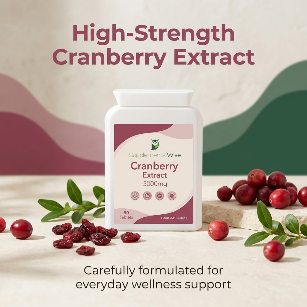Cranberry Extract Tablets 90 x 5000mg
