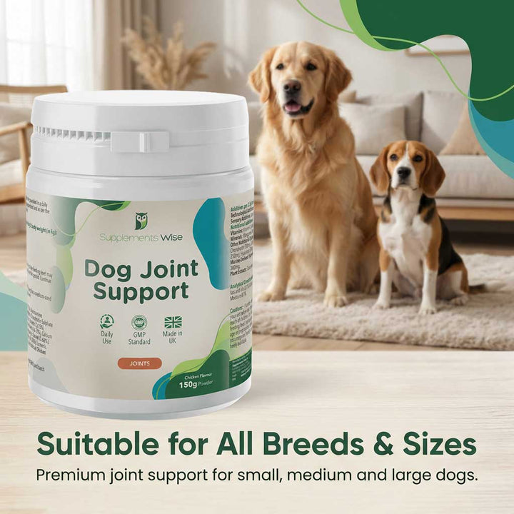 Dog Joint Support Powder | 150g | Chicken Flavour