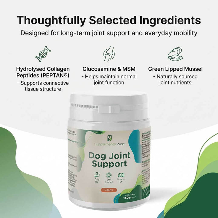 Dog Joint Support Powder | 150g | Chicken Flavour