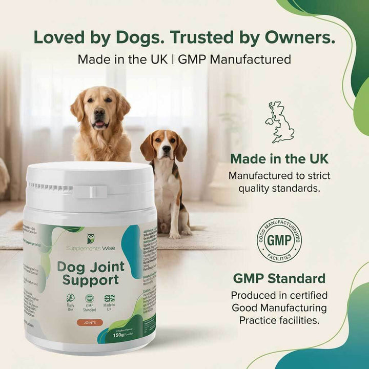 Dog Joint Support Powder | 150g | Chicken Flavour