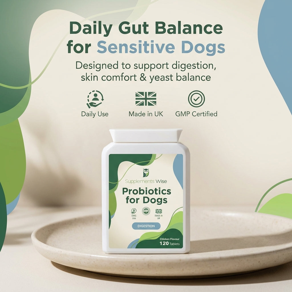 Probiotics For Dogs 120 Chicken Flavour Tablets