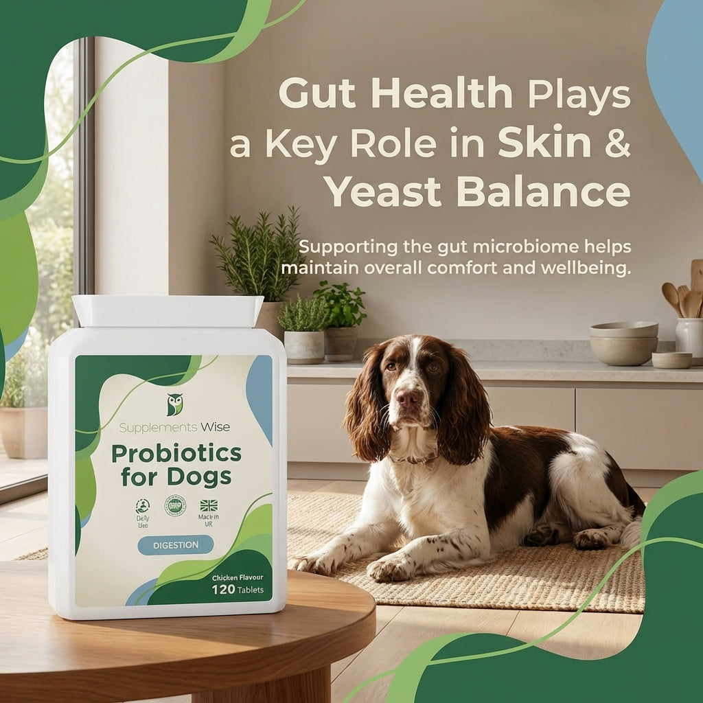 Probiotics For Dogs 120 Chicken Flavour Tablets