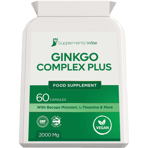 Ginkgo Biloba Nootropic Complex | 60 Vegan Capsules