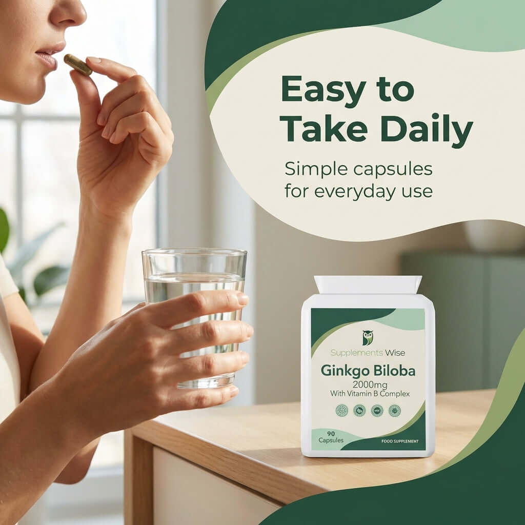 Ginkgo Biloba Capsules 2000mg