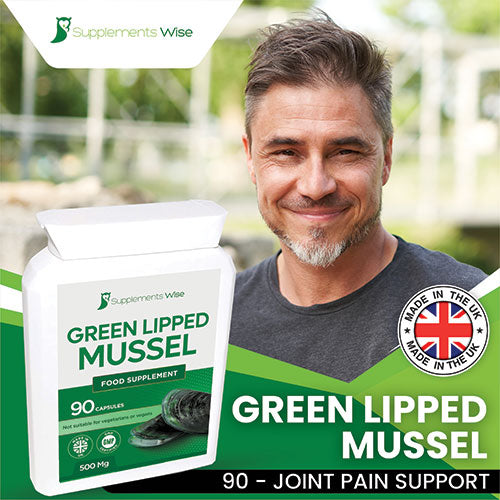 Green Lipped Mussel Capsules 90 x 500mg