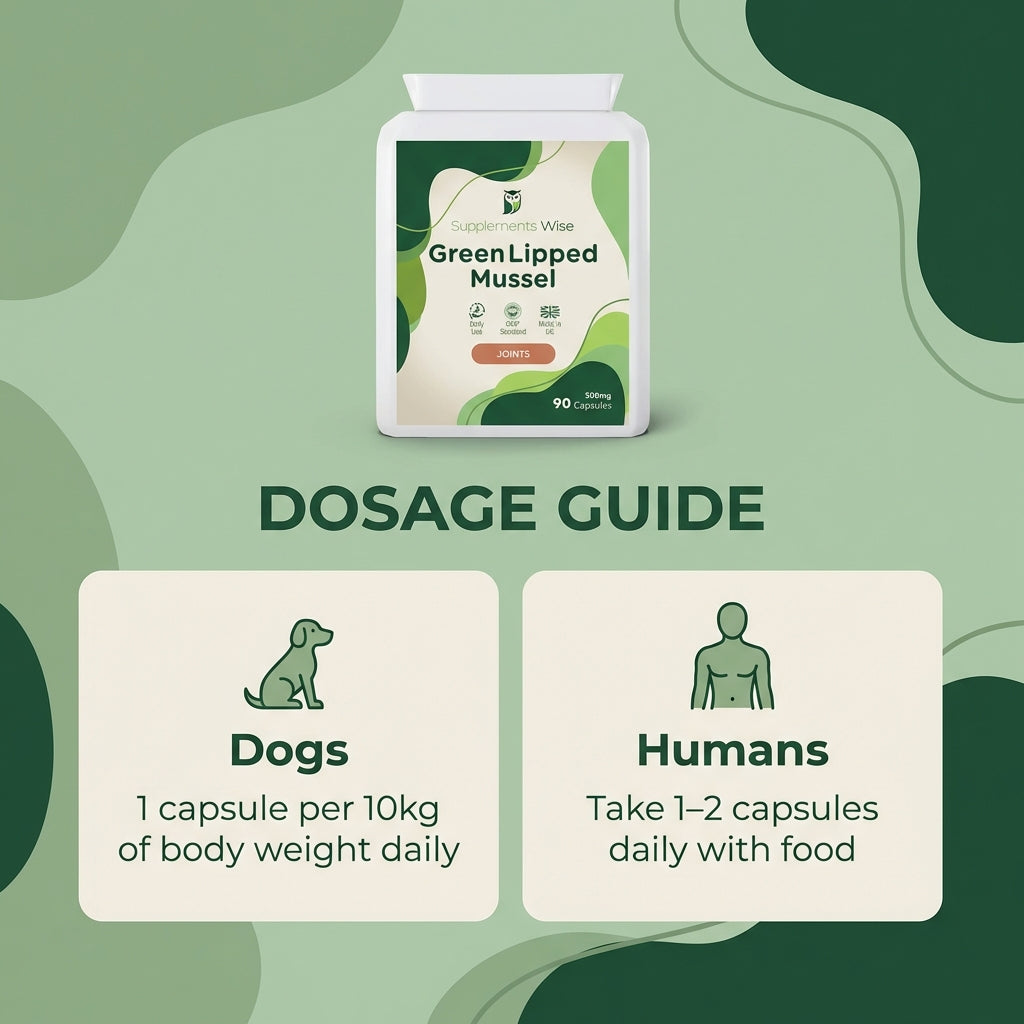 Green Lipped Mussel Capsules 90 x 500mg