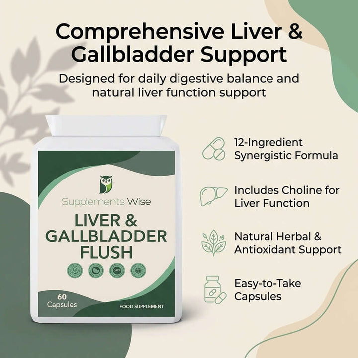 Liver and Gallbadder Flush 60 Capsules