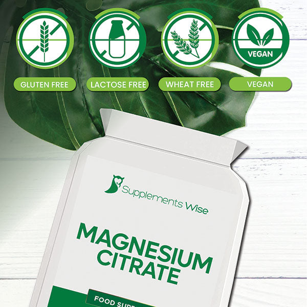 Magnesium Citrate 500mg Capsules x 120