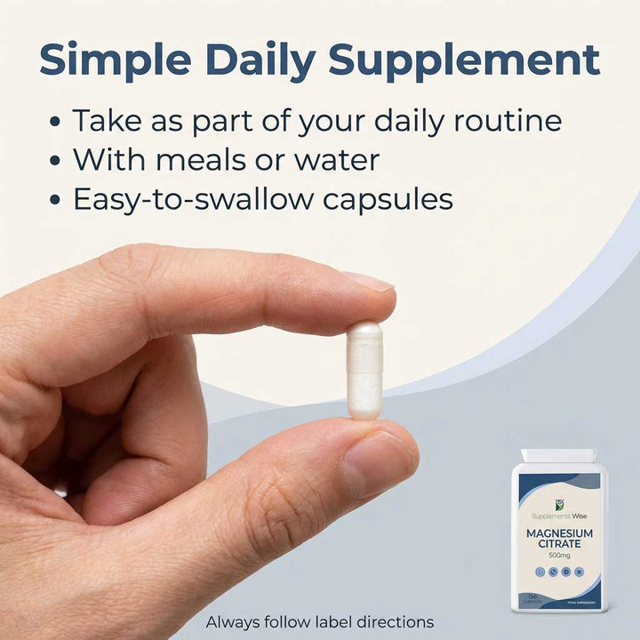 magnesium citrate dosage