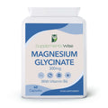 Supplements Wise Magnesium Glycinate supplement packaging on a white background