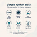 NMN 500mg Capsules | 60 Delayed Release Vegan Capsules | UK Made