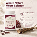 Resveratrol Capsules 150mg | 90 Capsules | Trans-Resveratrol