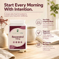 Resveratrol Capsules 150mg | 90 Capsules | Trans-Resveratrol