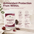 Resveratrol Capsules 150mg | 90 Capsules | Trans-Resveratrol