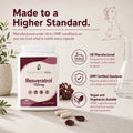 Resveratrol Capsules 150mg | 90 Capsules | Trans-Resveratrol