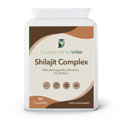 Shilajit Complex 90 Capsules with KSM-66 and Rhodiola