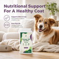 Omega 3 for Dogs & Cats | 120 x 1000mg Fish Oil Softgels | UK Made