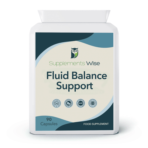 Fluid Balance Support | 90 Capsules | With Magnesium & Vitamin B6 | UK Made